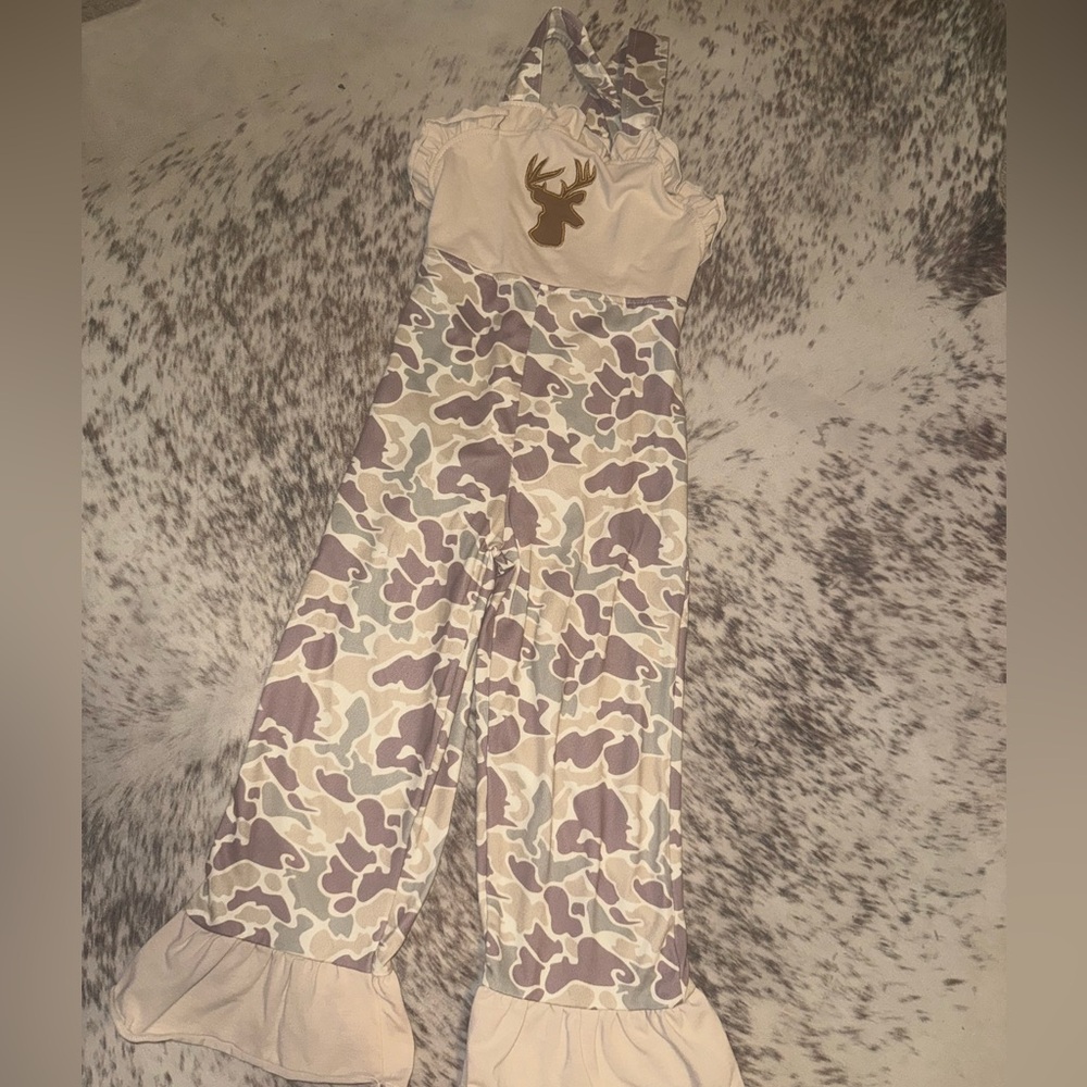 Toddler Camo Jumpsuit